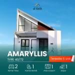 rumah property dijual rumah tipe amaryllis di perumahan mahkota al fatih cilacap