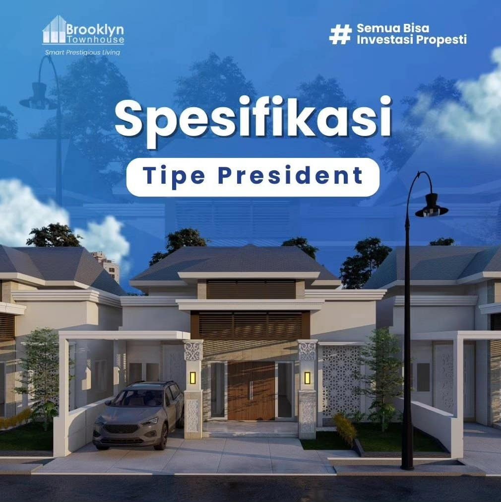 rumah tipe president blok a di perumahan brooklyn townhouse rinjani sidanegara cilacap (3)