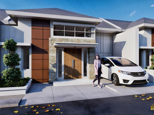 Rumah Tipe Crown, Perumahan Brooklyn Cilacap