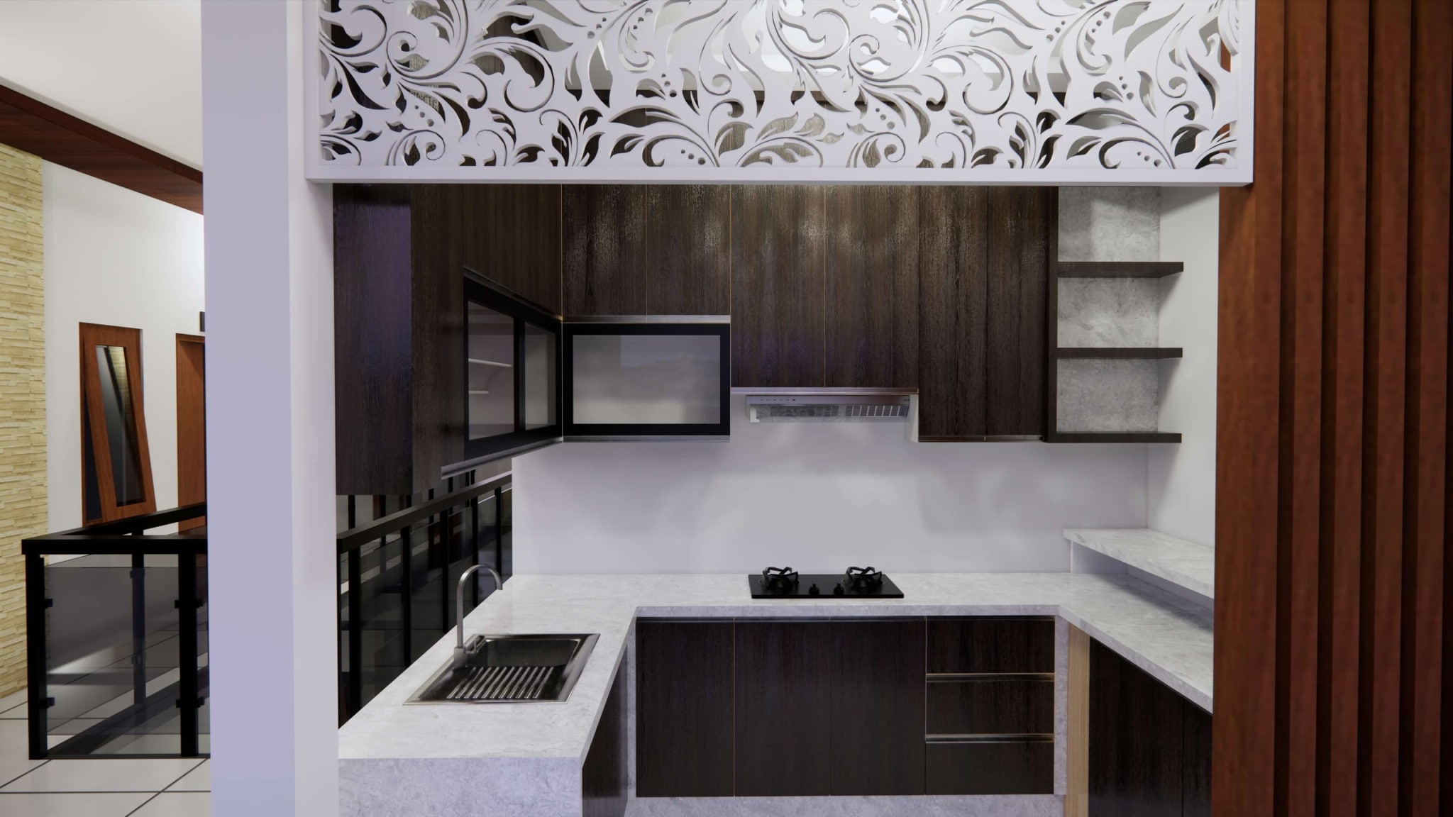 kos ekslusive brooklyn are dapur