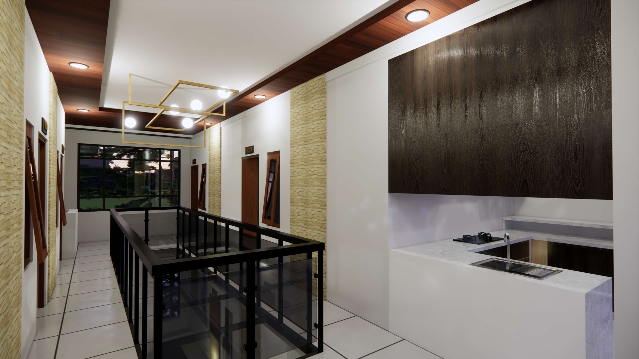 kos ekslusive brooklyn lantai 2