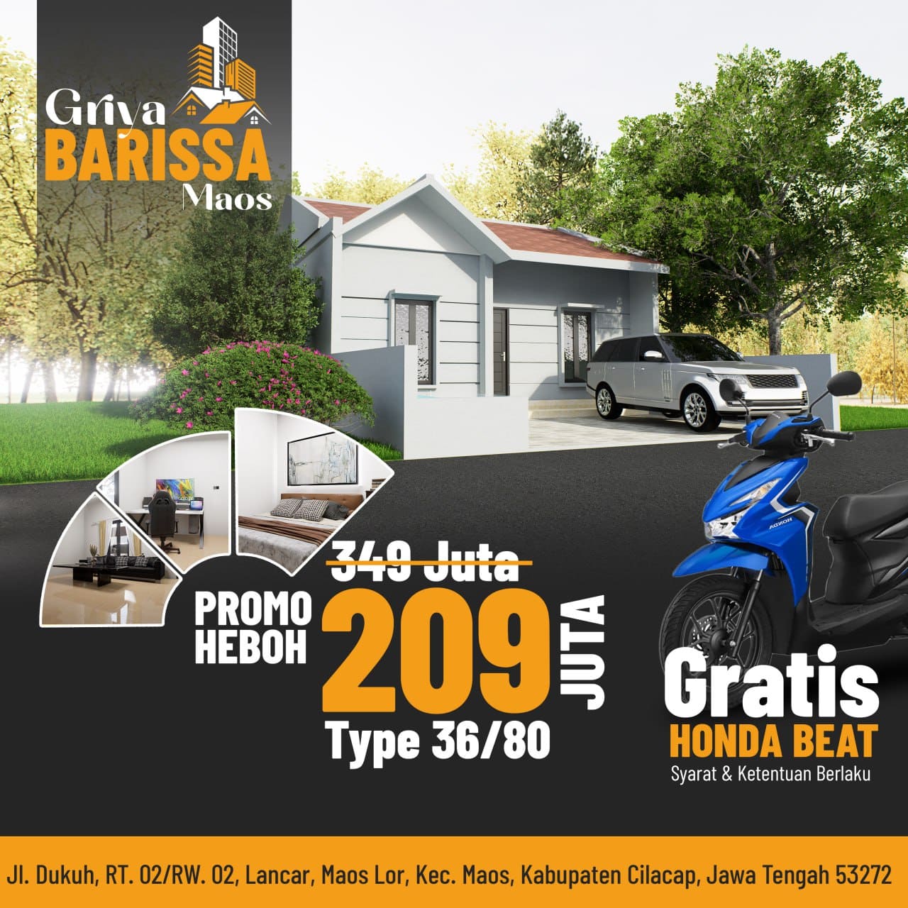perumahan griya barisa maos